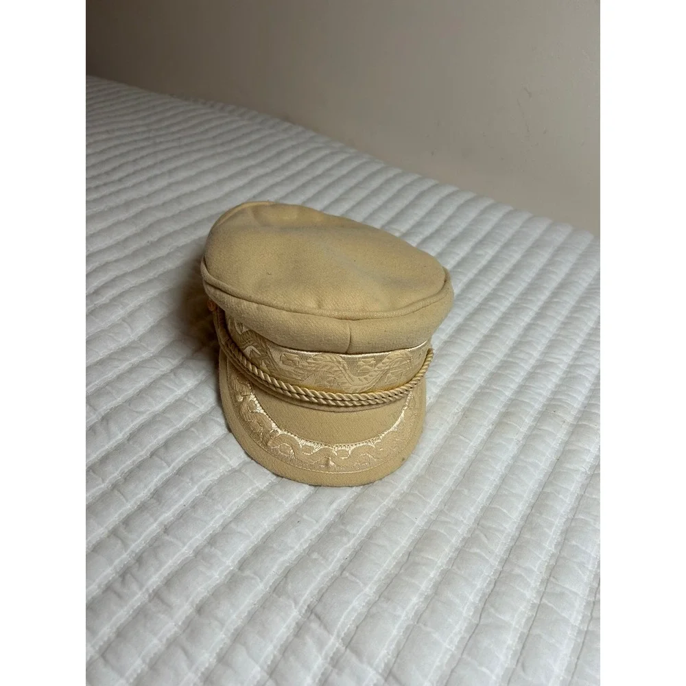 Lack‎ of Color Riviera Cap in Honey Captain Hat Size Small Nautical Inspired